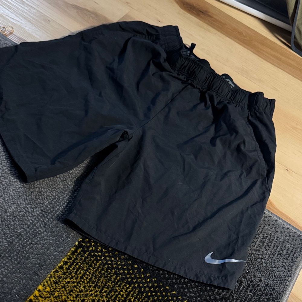 Black Nike Dri-Fit men’s shorts